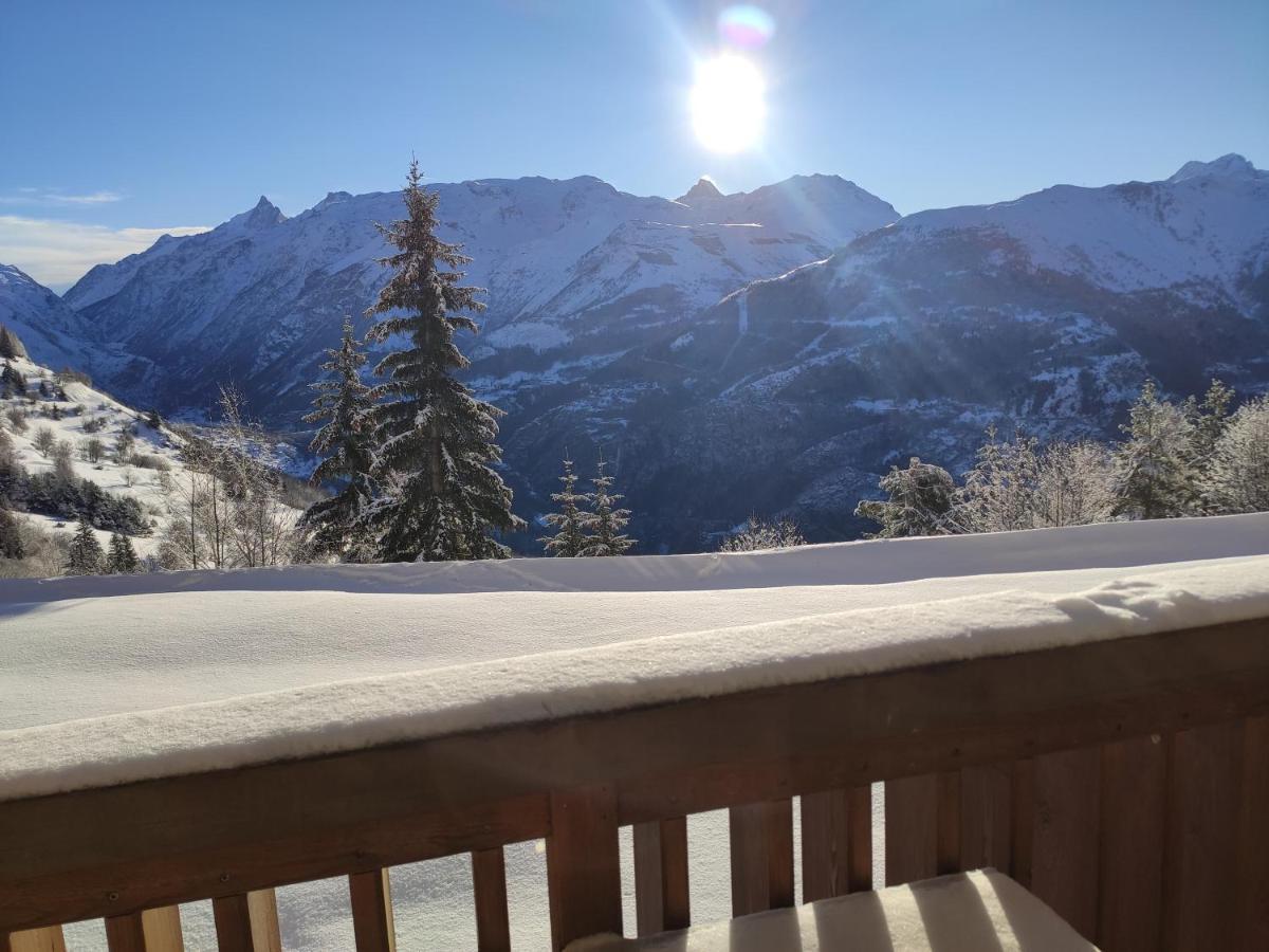 Les Iris T2 Station Alpe Huez Apartman Auris Kültér fotó