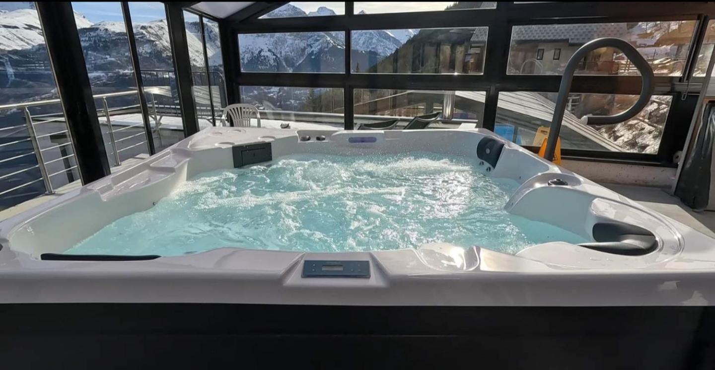 Les Iris T2 Station Alpe Huez Apartman Auris Kültér fotó